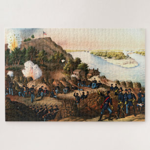 Beleg van Vicksburg Ulysses S. Grant 1888 Legpuzzel