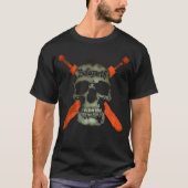 Belegarth - Skull en Swords T-shirt (Voorkant)