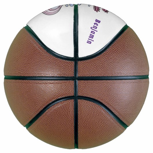 Belegend pink axolotl basketbal (Rechts)