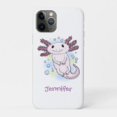 Belegend pink axolotl Case-Mate iPhone case (Achterkant)