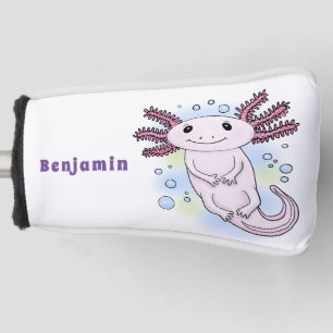 Belegend pink axolotl golfheadcover