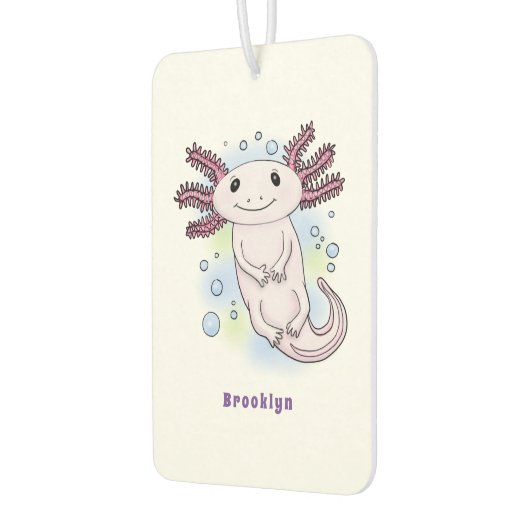 Belegend pink axolotl luchtverfrisser (Links)