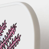 Belegend pink axolotl pickleball paddle (Links Detail)