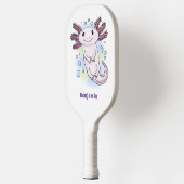 Belegend pink axolotl pickleball paddle (Links)