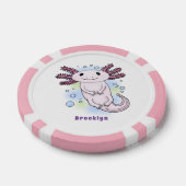 Belegend pink axolotl poker chips (Enkel)