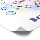 Belegend pink axolotl poster (Hoek)