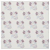 Belegend pink axolotl stof (Swatch)