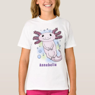 Belegend pink axolotl t-shirt