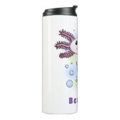 Belegend pink axolotl thermosbeker (Gedraaid links)