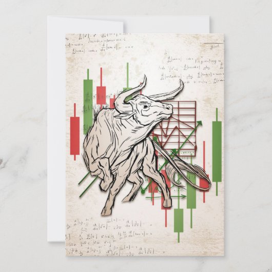 Belegger Beren En Stieren Markt Kaart (Voorkant)