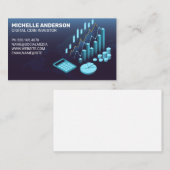 Belegger | Financieel | Aandelen Grafiek Visitekaartje (Voorkant / Achterkant)