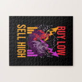 Belegger Koop Laag Verkoop Hoog Legpuzzel (Horizontaal)