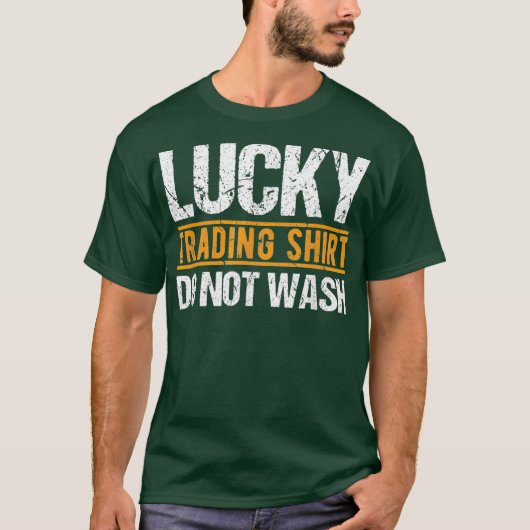 Belegger op de beurs van Lucky Trading Shirt (Voorkant)