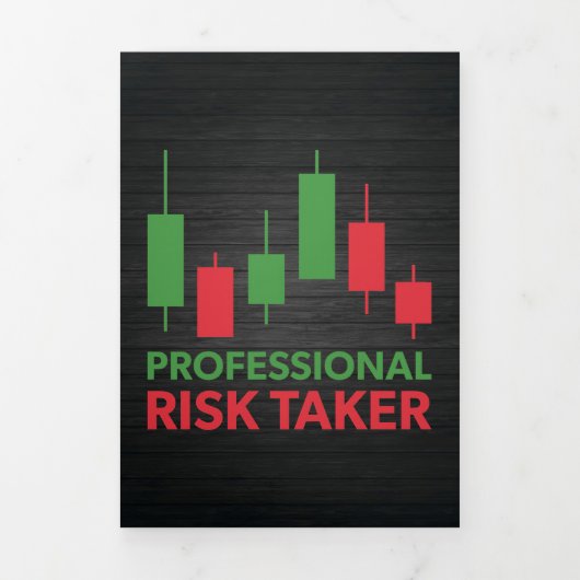 Belegger Professioneel Risiconemer Drieluik Kaart (Cover)