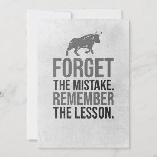 Belegger Vergeet De Fout Kaart