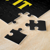Belegger verhandelt de markt legpuzzel (Zijkant)