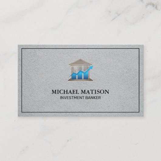 Beleggingsbank | Financiële voorraad Visitekaartje (Voorkant)