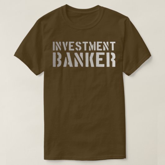 Beleggingsbank T-shirt (Design voorkant)