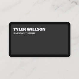 Beleggingsbank Visitekaartje