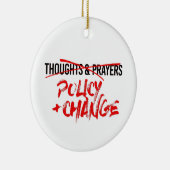 Beleid en Nu wijzigen Keramisch Ornament (Rechts)