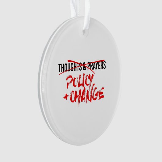 Beleid en Nu wijzigen Ornament (voorkant)