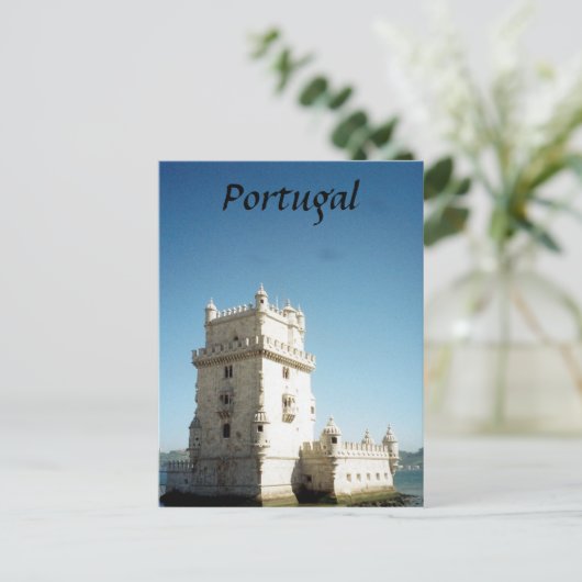 belem briefkaart (Staand voorkant)