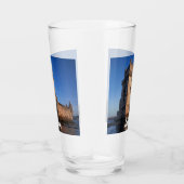 Belem-toren op zonsondergang in Lissabon, Portugal Glas (Rechts)