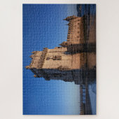 Belem-toren op zonsondergang in Lissabon, Portugal Legpuzzel (Verticaal)