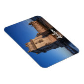 Belem-toren op zonsondergang in Lissabon, Portugal Magneet (Rechterzijde)