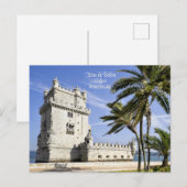 Belém Tower foto, Lissabon, Portugal Briefkaart (Voorkant / Achterkant)