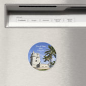 Belém Tower foto, Lissabon, Portugal Magneet (Insitu (Vaatwasser))