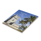 Belém Tower foto, Lissabon, Portugal Tegeltje (Zijkant)