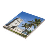 Belém Tower foto, Lissabon, Portugal Tegeltje (Zijkant)