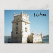 belem tower lisbon briefkaart (Voorkant)