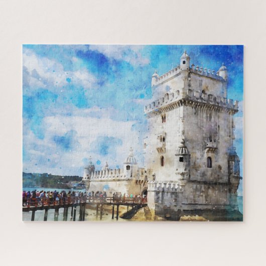 Belem Tower- Torre de Belem Legpuzzel (Horizontaal)