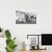  belemmering - BMW Drag Bike Poster (Thuiskantoor)