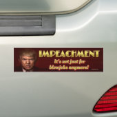 Belemmering Bumpersticker (Op auto)