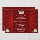 Belemmering de Innodigingen van de Douane van de k Kaart (Voorkant / Achterkant)