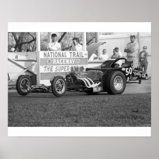 belemmering - Kat Kat Roadster Poster (Voorkant)