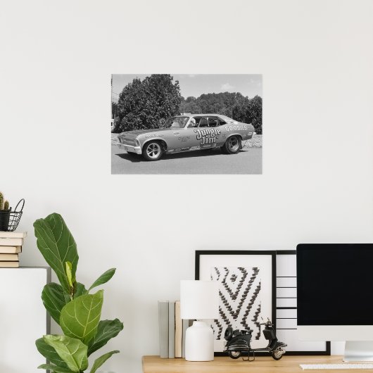 belemmering - Oerwoud Jim 1 Poster (Thuiskantoor)