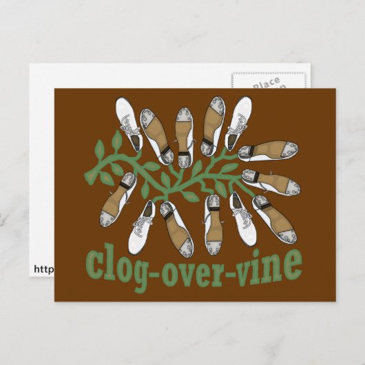 Belemmering over de Dans van de Wijnstok Briefkaart (Voorkant / Achterkant)