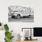  belemmering - Twister aan Mopar Stocker Poster (Thuiskantoor)