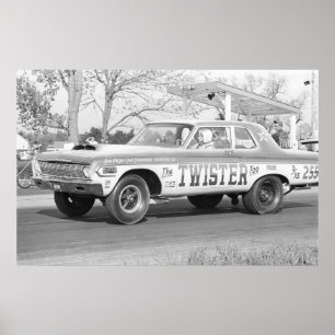 belemmering - Twister aan Mopar Stocker Poster