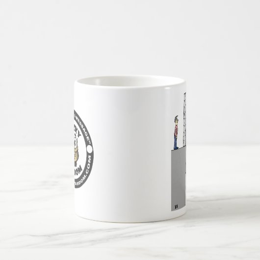 Belemmeringen in oplossing koffiemok (Center)