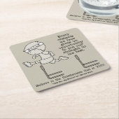 Belemmeringen Kartonnen Onderzetters (Schuin)