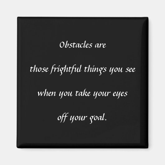 Belemmeringen Magneet (Voorkant)