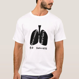 Belemmeringen voor succes wegnemen 2025 t-shirt