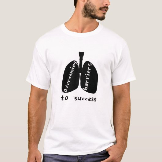 Belemmeringen voor succes wegnemen 2025 t-shirt (Voorkant)