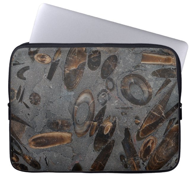 Belemnites Laptop Sleeve (Voorkant)