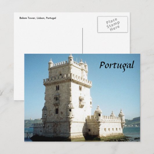 belemtower briefkaart (Voorkant / Achterkant)